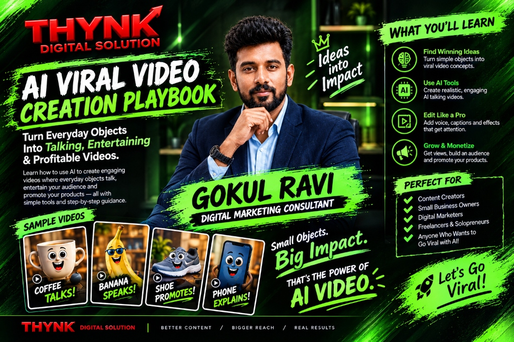 THYNK AI Viral Video Creation Playbook by Gokul Ravi